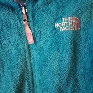 The NORTH FACE JACKET COLOR IS GREEN LIKE IN THE LAST 2 PITCHERS